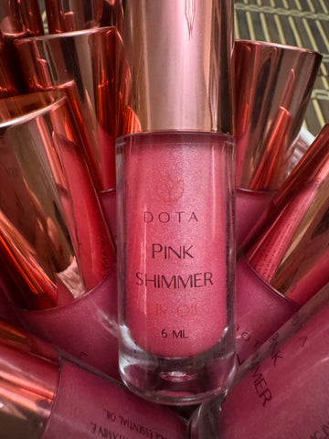 Pink Shimmer Lip Oil