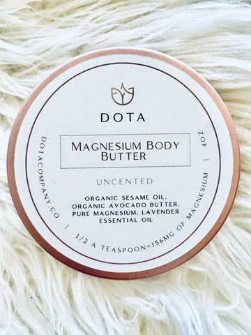 Magnesium Body Butter - Unscented